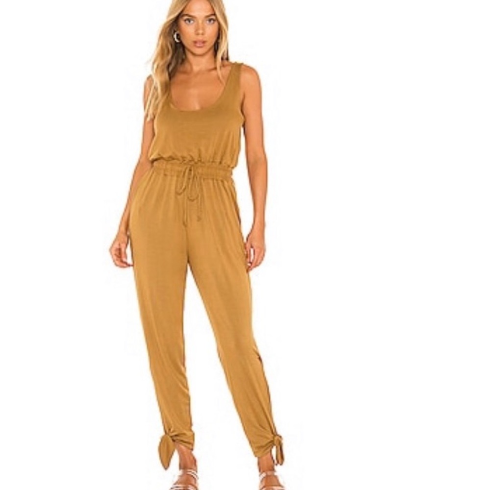 Lovers + Friends Milerton Jumpsuit in Harvest Gold size XS